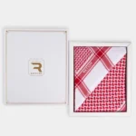 ⁦شماغ ريتشي لندن احمر 2024⁩ - الصورة ⁦2⁩